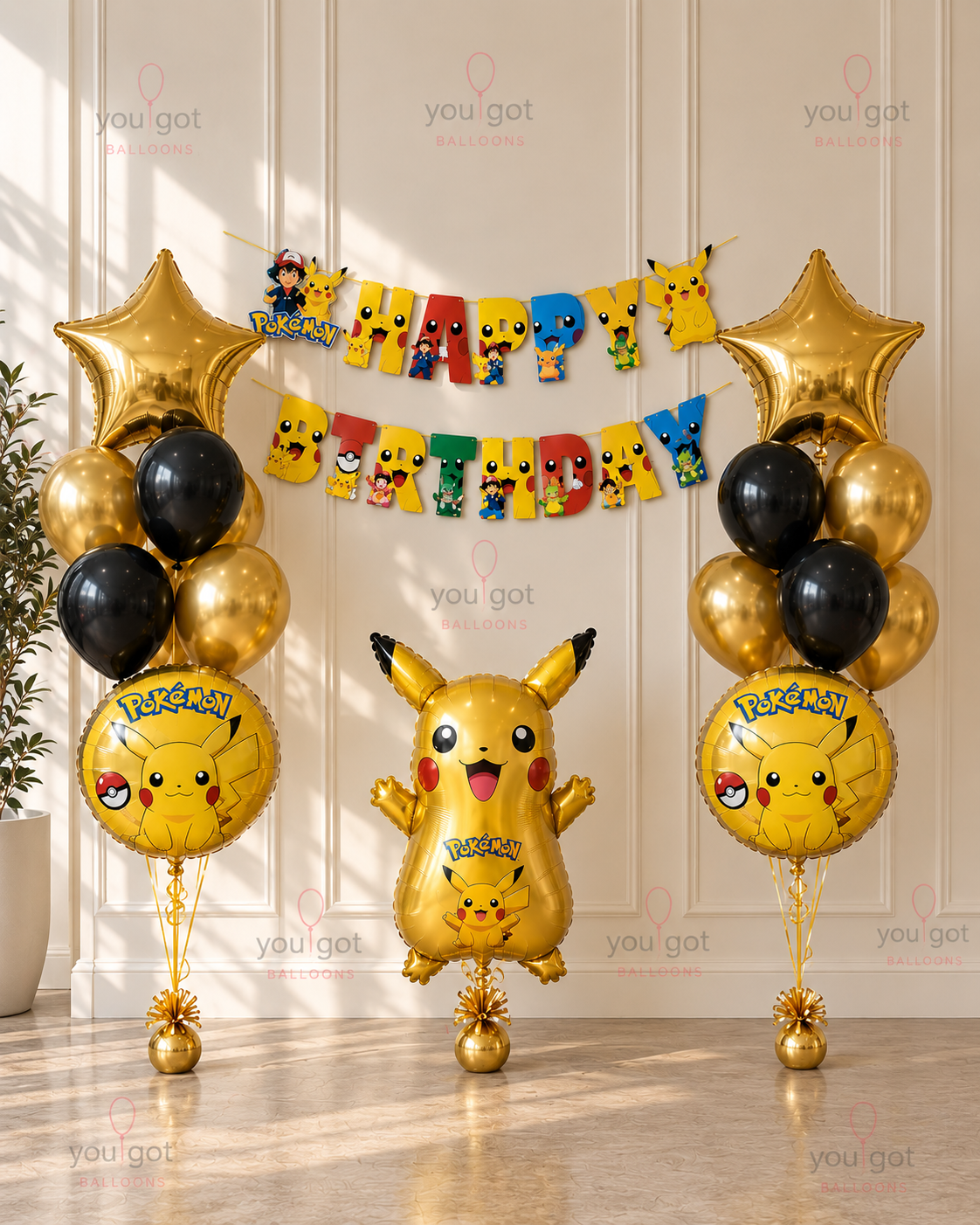 Pokémon Birthday Balloon Set