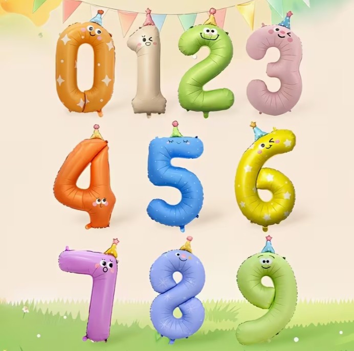 Number Balloons